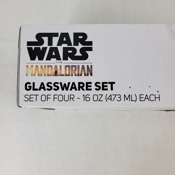 Star Wars The Mandalorian Glassware Set - Picture 5 of 9